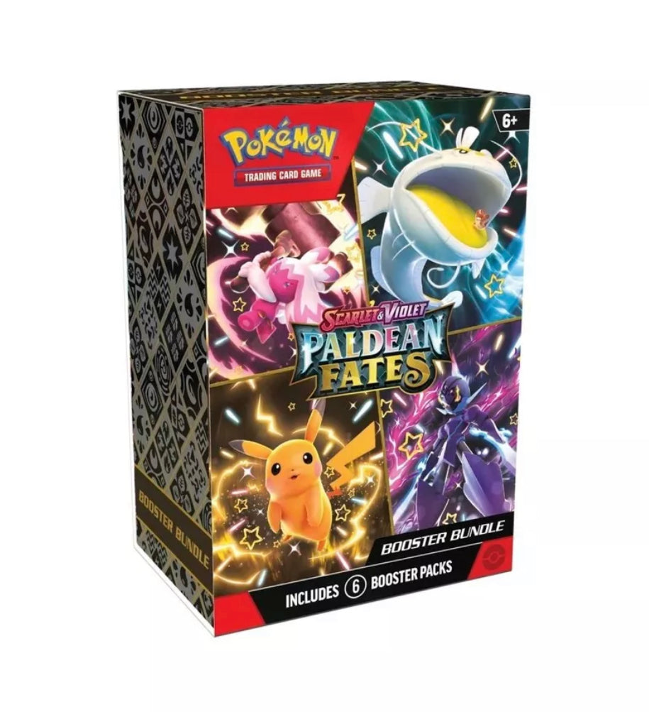 Paldean Fates Booster Bundle Pokemon TCG Scarlet & Violet 6 Packs