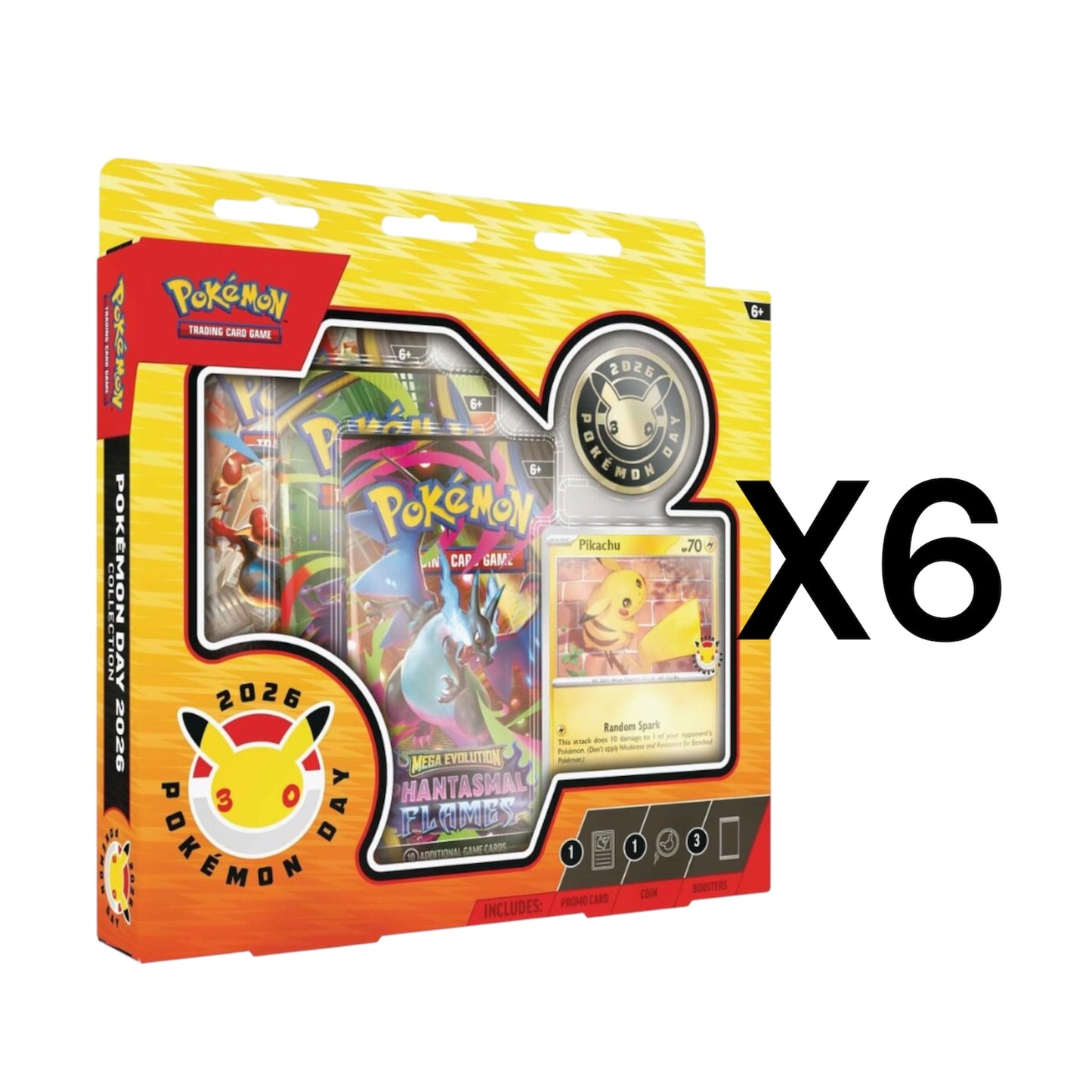 Pokemon Day 2026 Collection Case (6 Box)