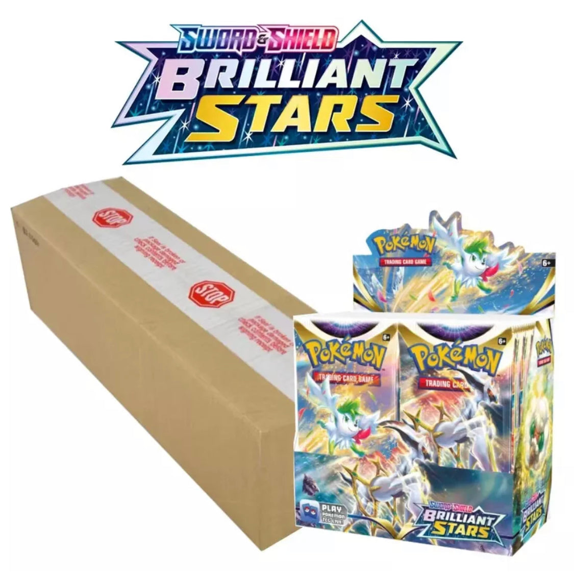 Brilliant Stars Booster Box - SWSH09 CASE