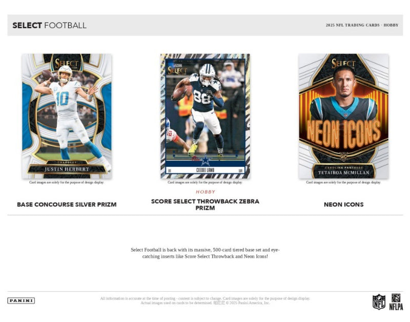 2025 Panini Select Football Hobby Case (12 Hobby Box) Presale 2/9/26