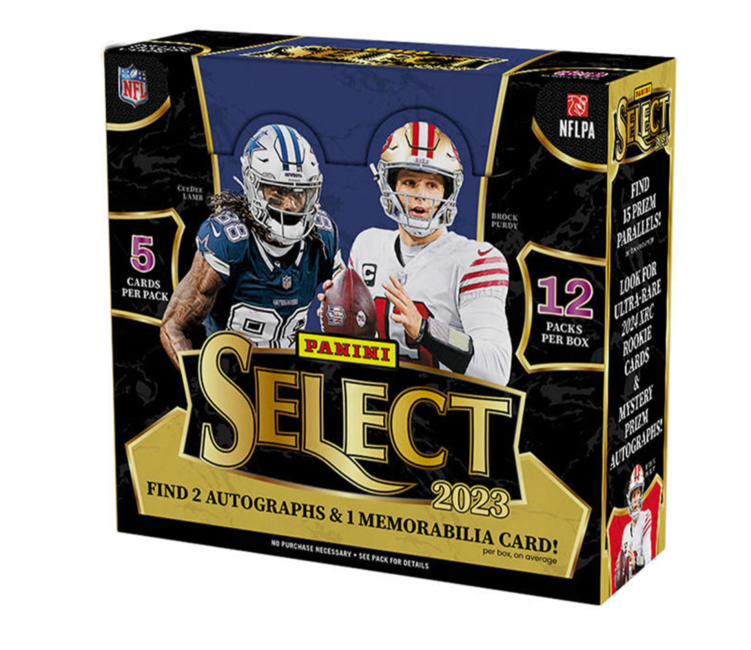 2023 PANINI SELECT FOOTBALL HOBBY BOX