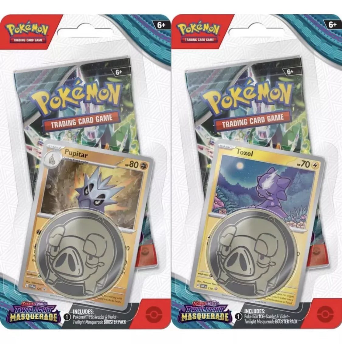 Twilight Masquerade 1 Pack Blister Set of 2