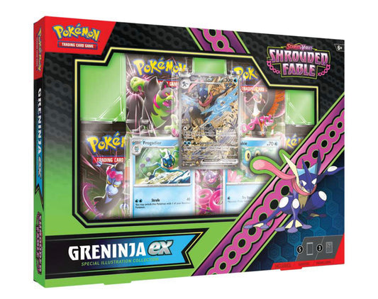 Pokemon TCG: Scarlet & Violet 6.5 - Shrouded Fable Greninja ex Special Illustration Collection