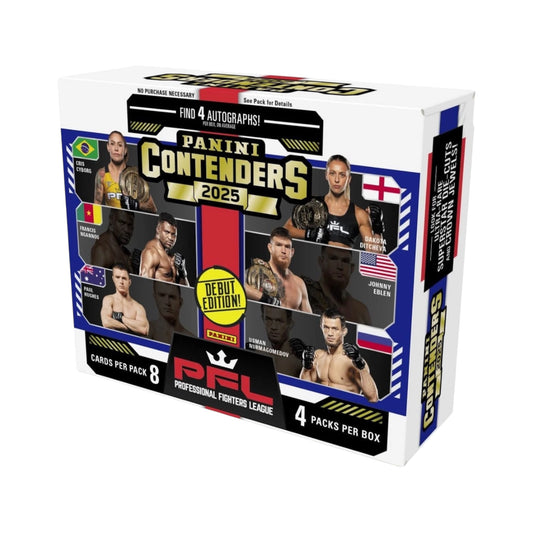 2025 Panini Professional Fighting League Contenders Hobby Box