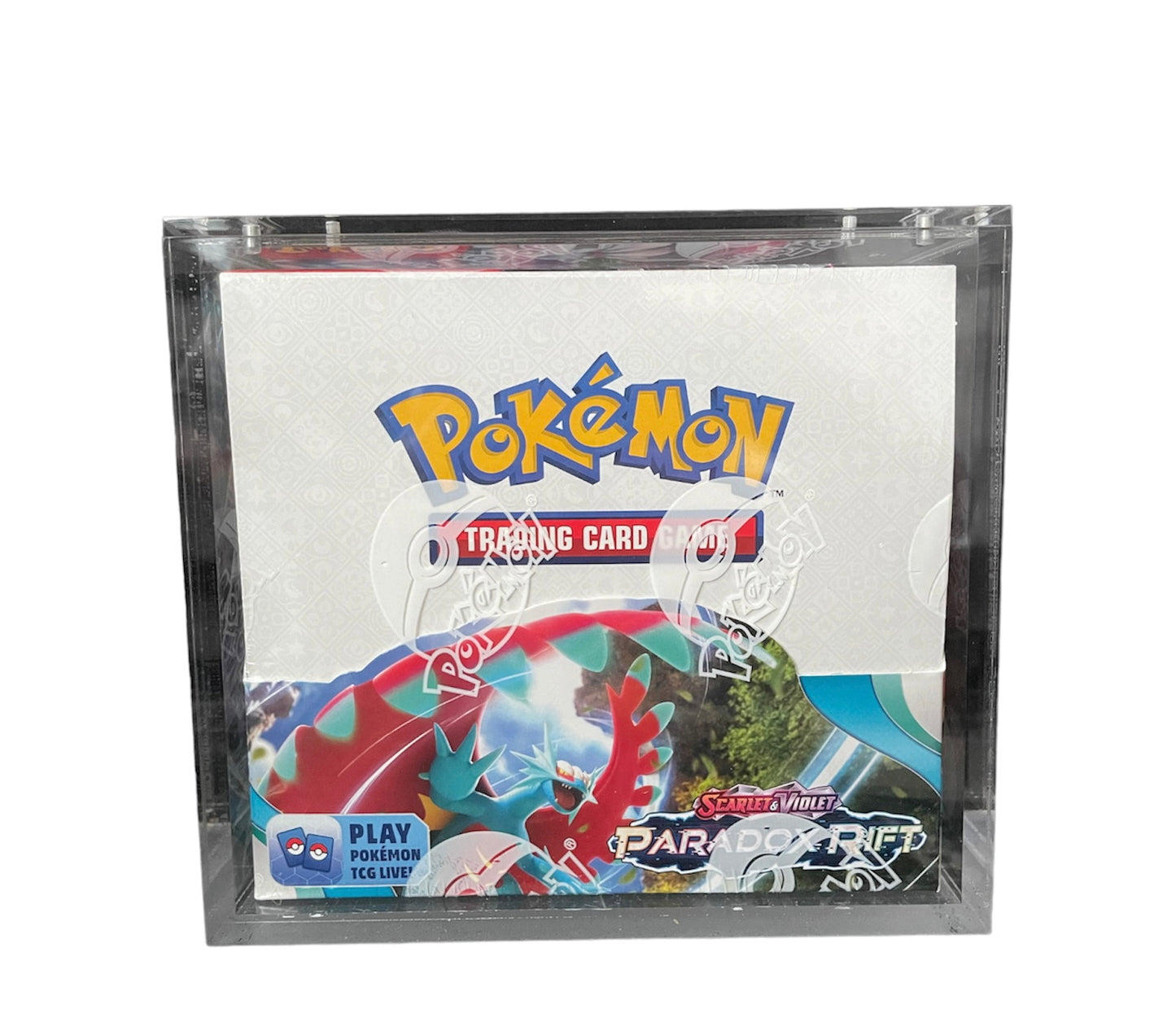 10x Pokémon Booster Box Magnetic Lid Acrylic Case (CASE ONLY) BULK BUY