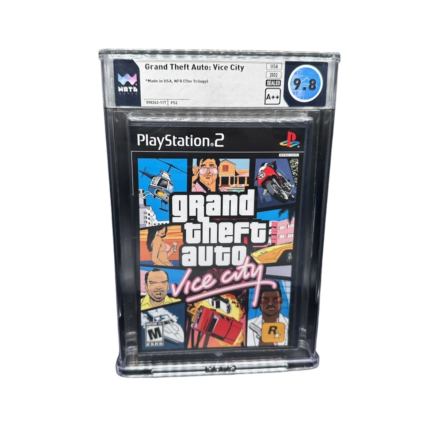 Grand Theft Auto GTA Trilogy Complete Set! PS2 Playstation 2 WATA Graded 9.8/A++