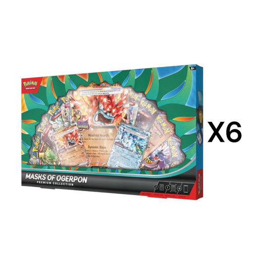 Masks of Ogerpon Premium Collection Case (6 Box)