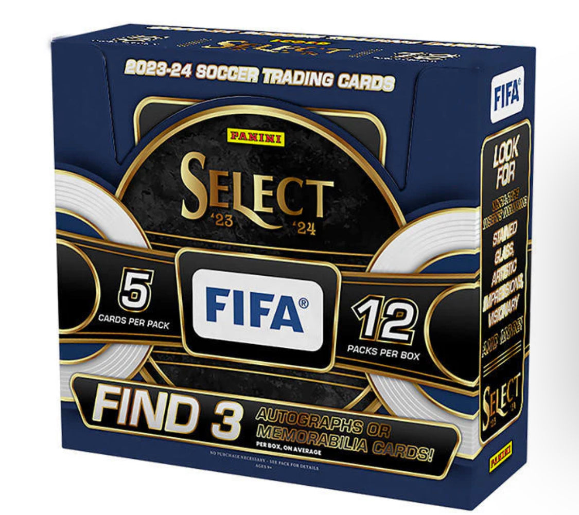 2023/24 Panini Select FIFA Soccer Hobby Box