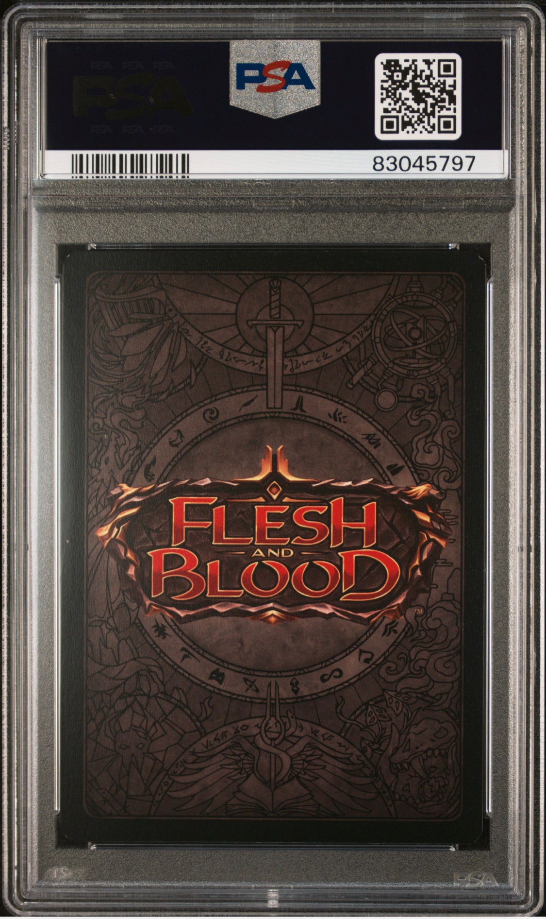 Mask of Momentum Flesh and Blood TROPHY CARD GOLD FOIL PSA 8