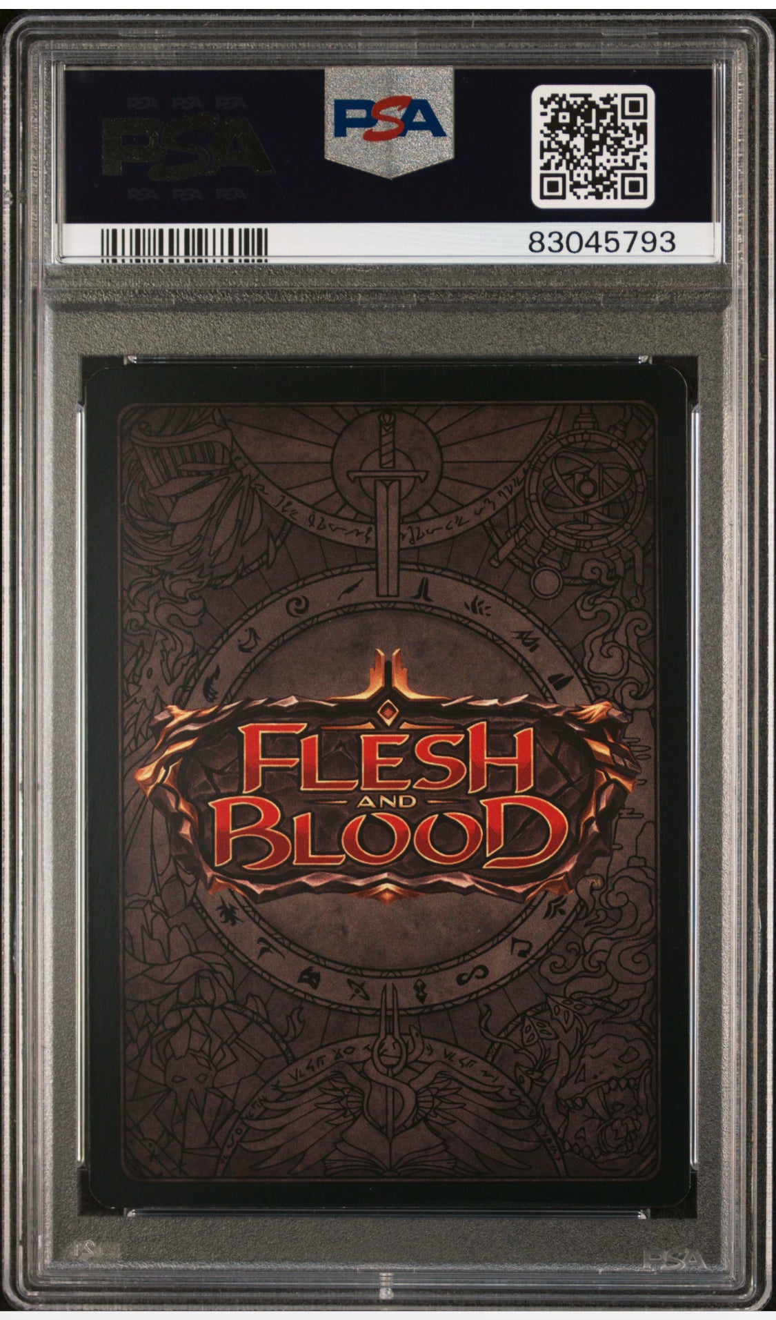 Grasp Of The Arknight Flesh and Blood TROPHY CARD GOLD FOIL PSA 9