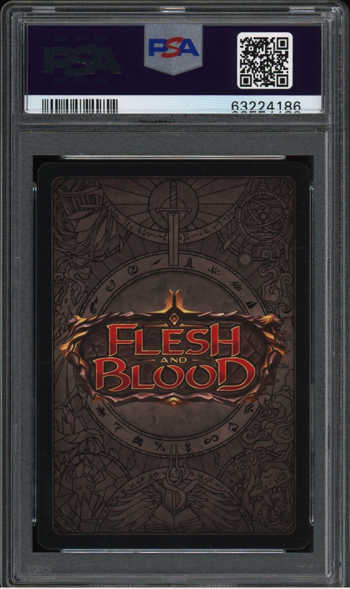 Flesh and Blood Welcome to Rathe 2019 Heart of Fyendal (Cold Foil) PSA 9