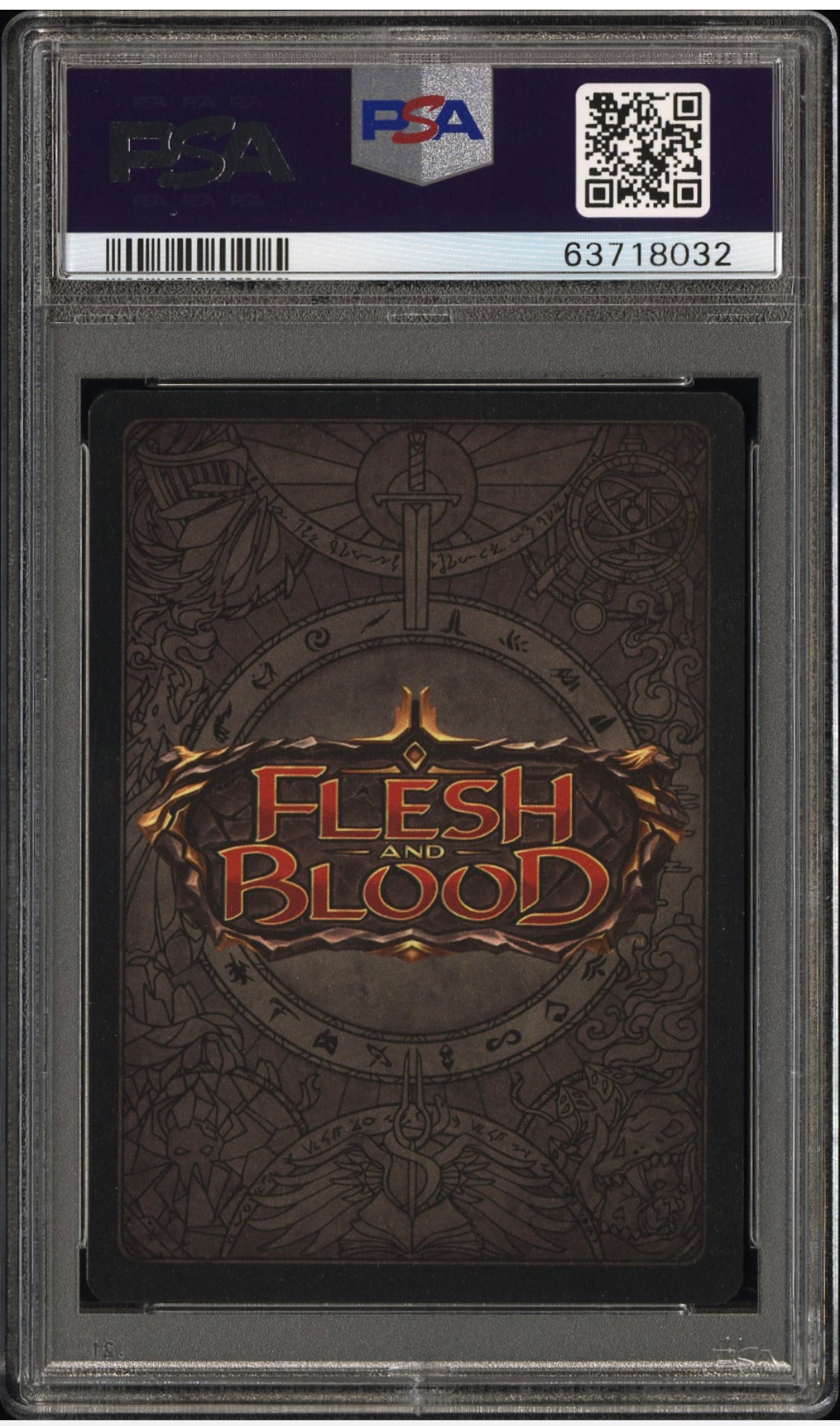 Flesh and Blood Viziertronic Model i 1st Ed Cold Foil Crucible of War PSA 10