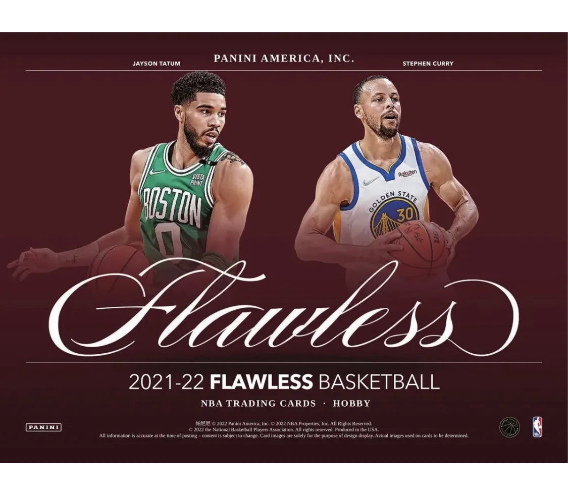 2021/22 PANINI FLAWLESS BASKETBALL HOBBY 2-BOX CASE