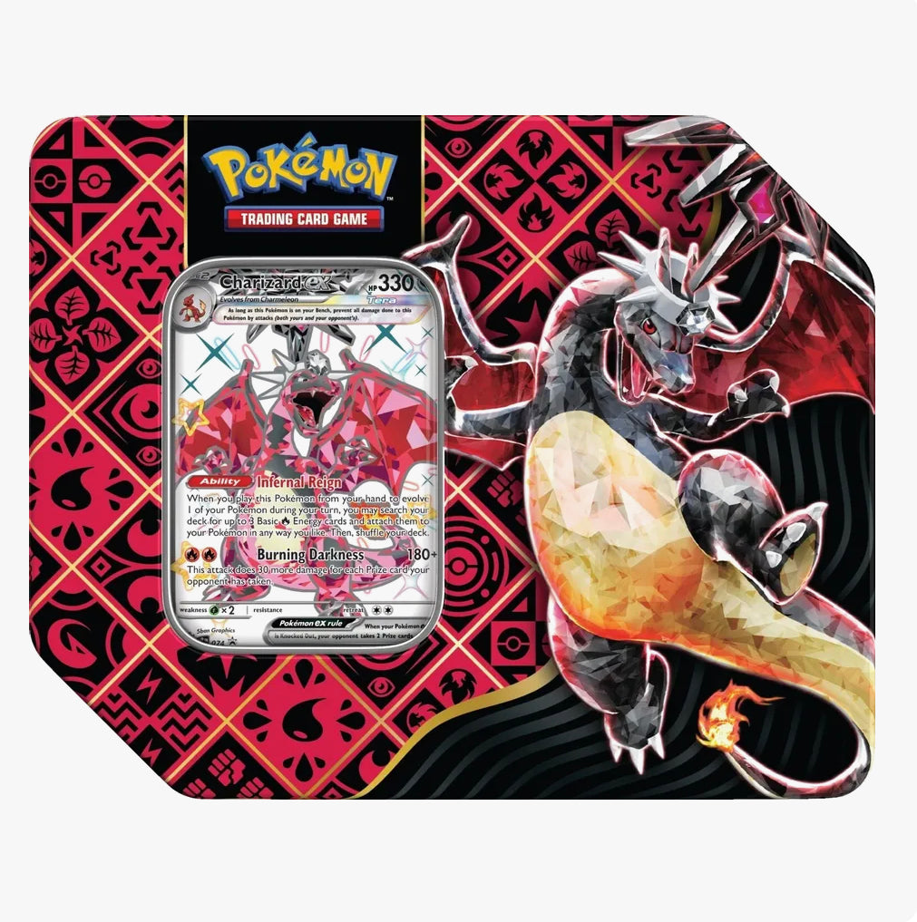 Paldean Fates Tin [Charizard ex] Preorder