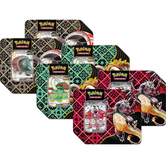 Paldean Fates Tins [Case Set of 6]