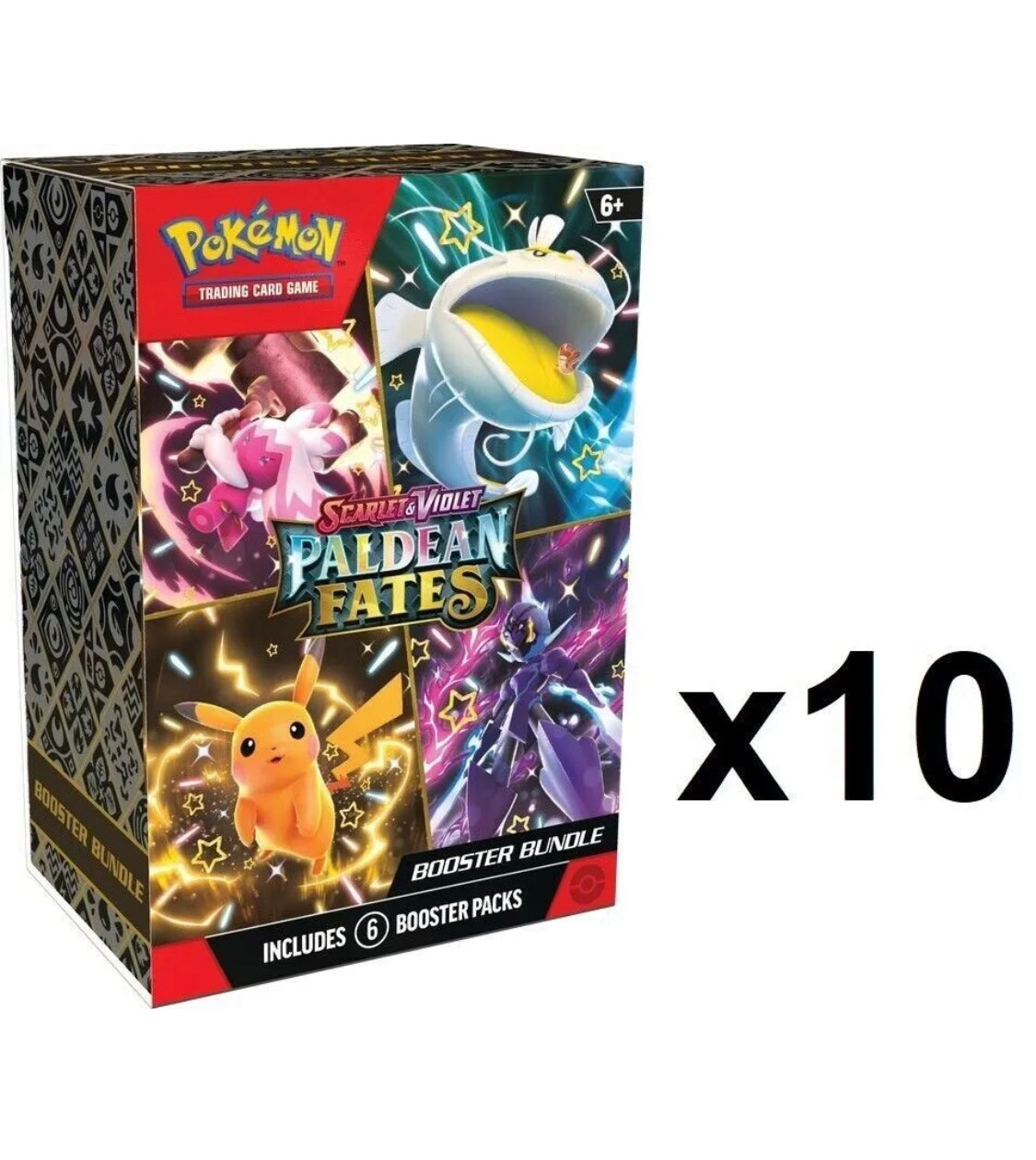 Paldean Fates Booster Bundle Display