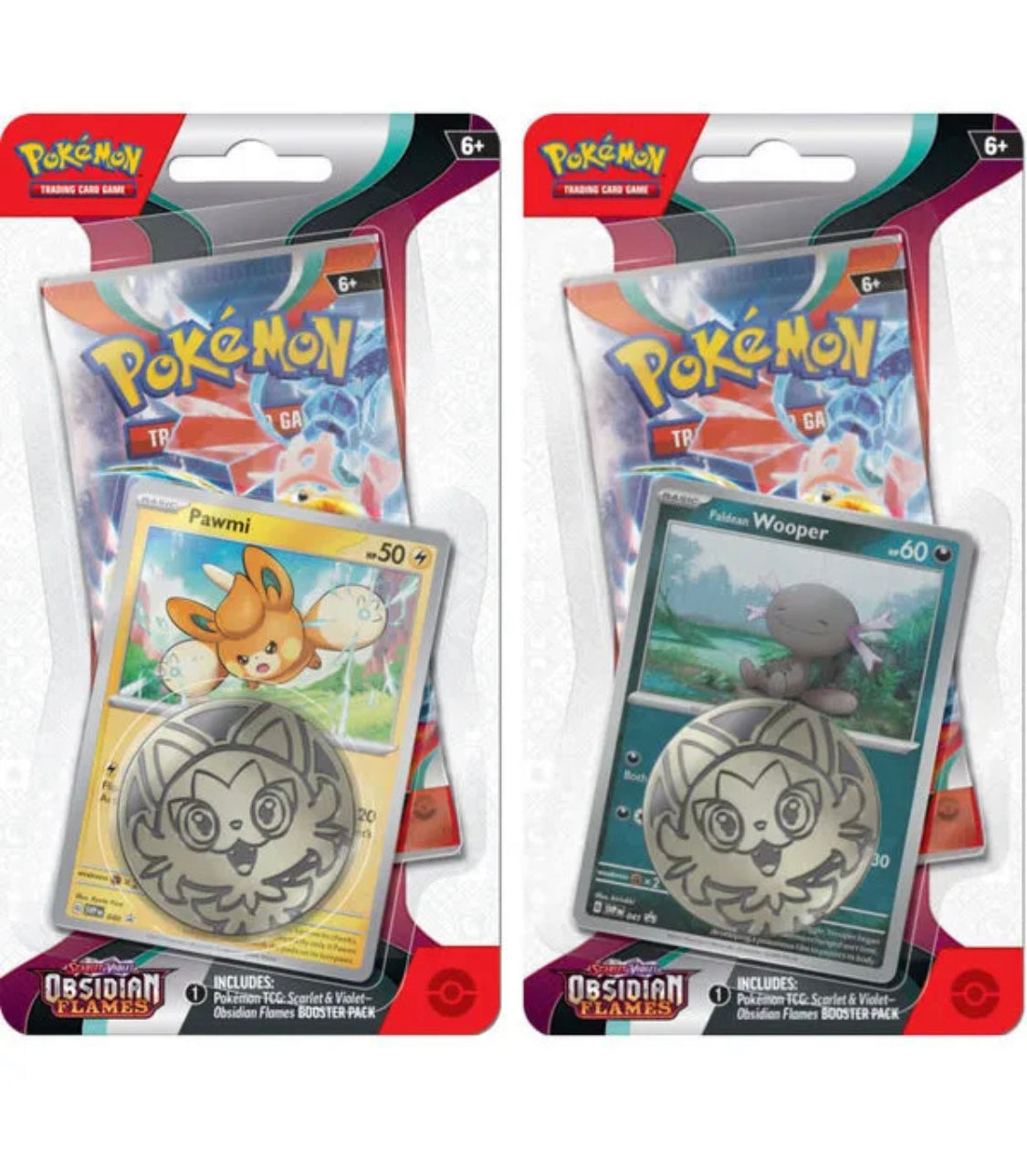 Obsidian Flames Pokemon Checklane Blister 16-Pack Sealed Inner Case