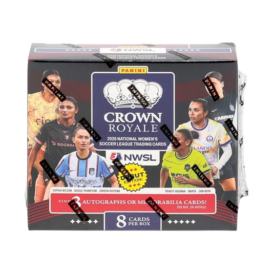 2026 Panini Crown Royale NWSL Soccer Hobby Box
